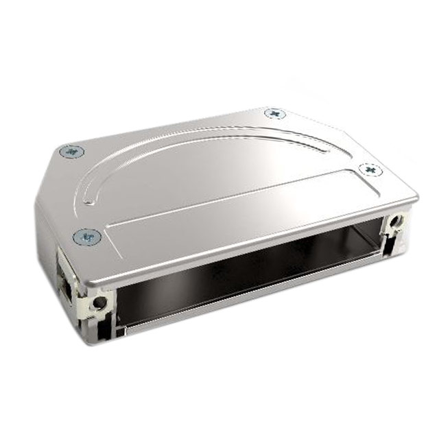 CONN BACKSHELL 37P 45/180DEG SHD