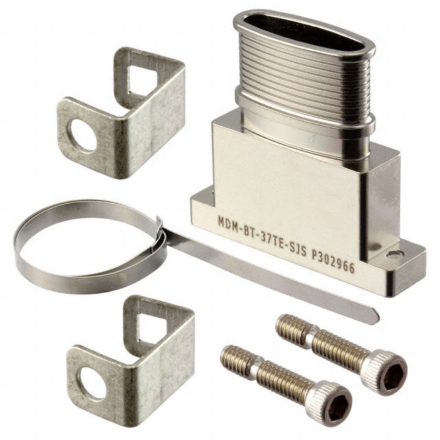 CONN BACKSHELL 37POS 180DEG SHLD CONN BACKSHELL 37POS 180DEG SHLD