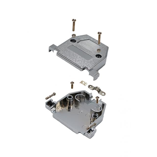 9 WAY D-SUB HOOD METPLAS TOP ENT