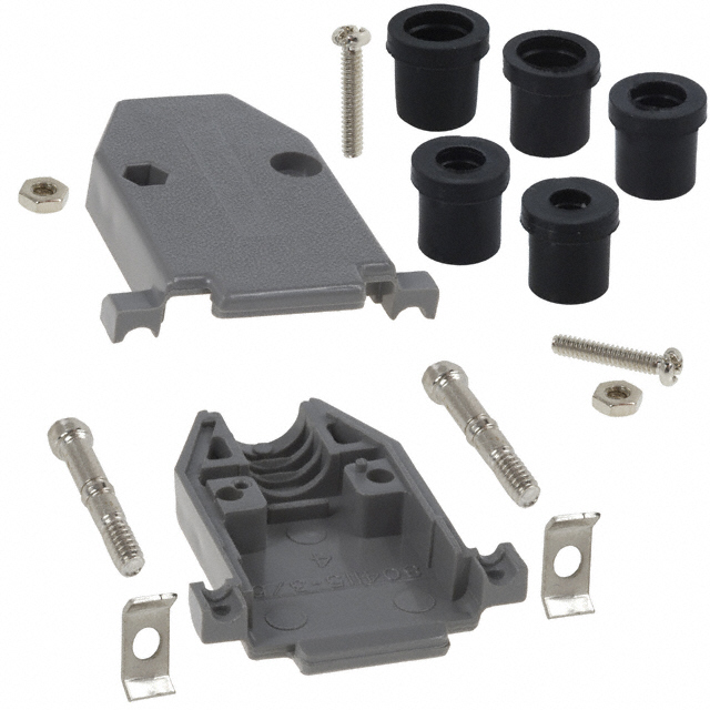 CONN BACKSHELL 15POS 180DEG GRAY CONN BACKSHELL 15POS 180DEG GRAY