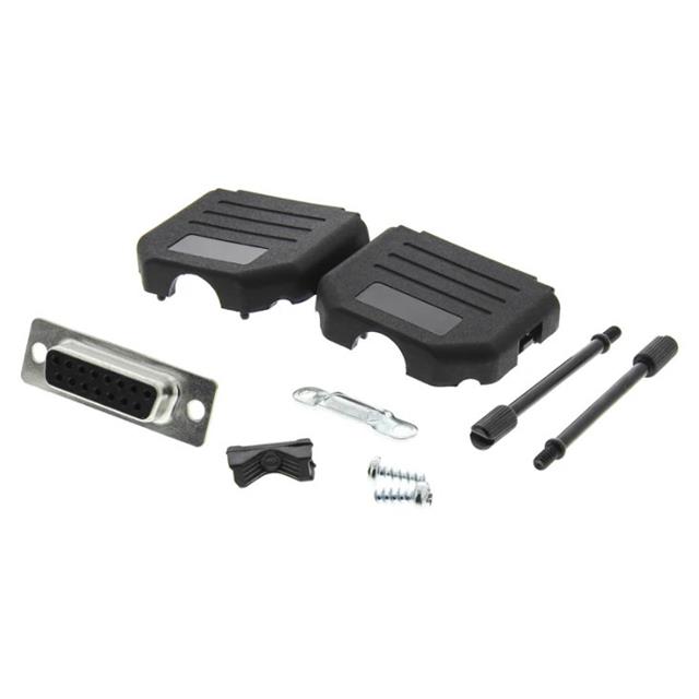 15 WAY D-SUB HOOD PLASTIC SNAP L 15 WAY D-SUB HOOD PLASTIC SNAP L