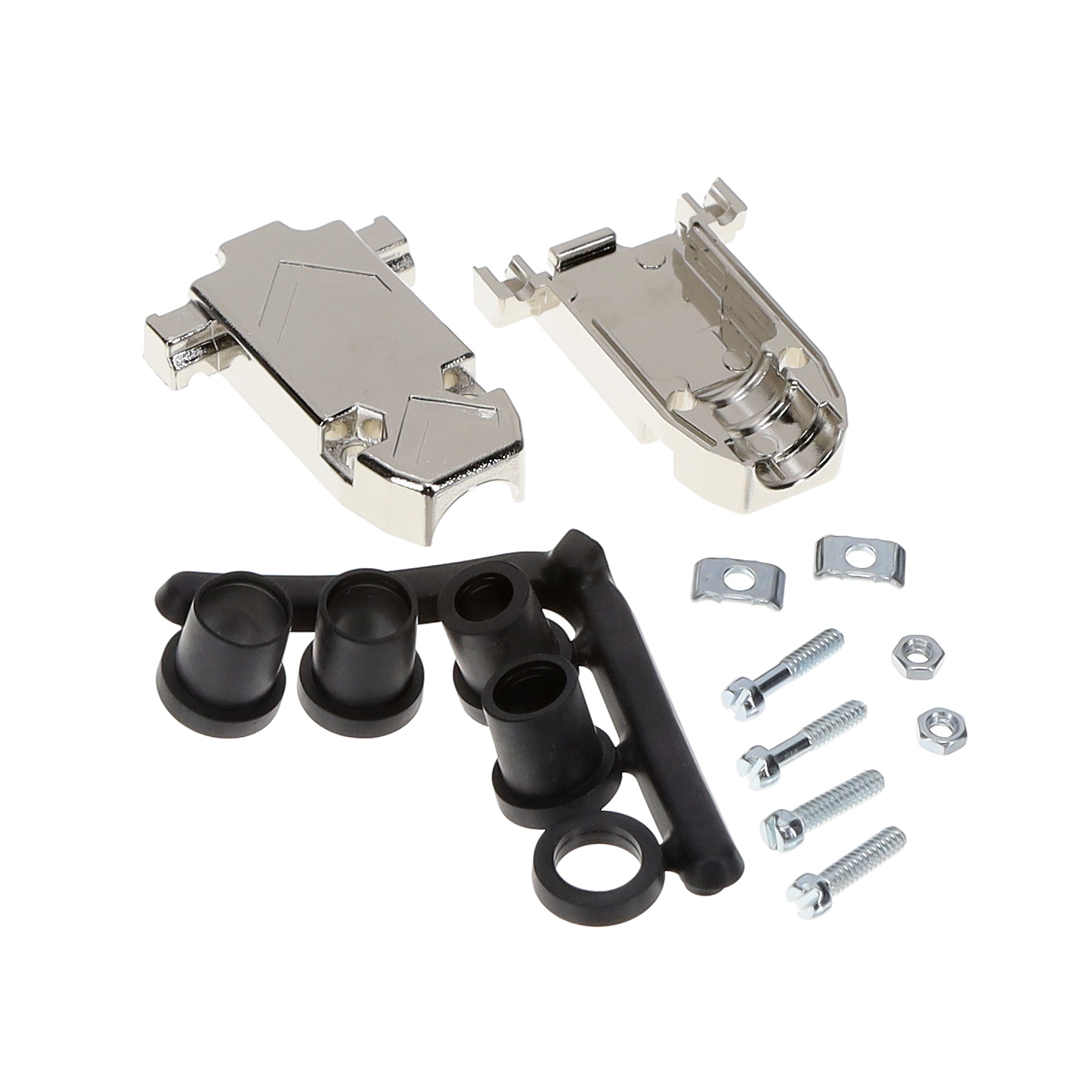 9P METPLAS D-SUB HOOD NI 180 NT