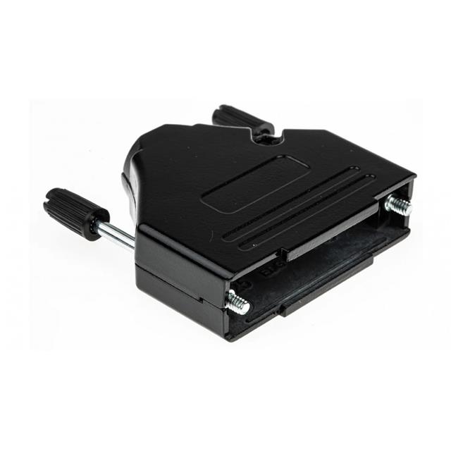 9 WAY D-SUB HOOD DIE CAST BLACK 9 WAY D-SUB HOOD DIE CAST BLACK