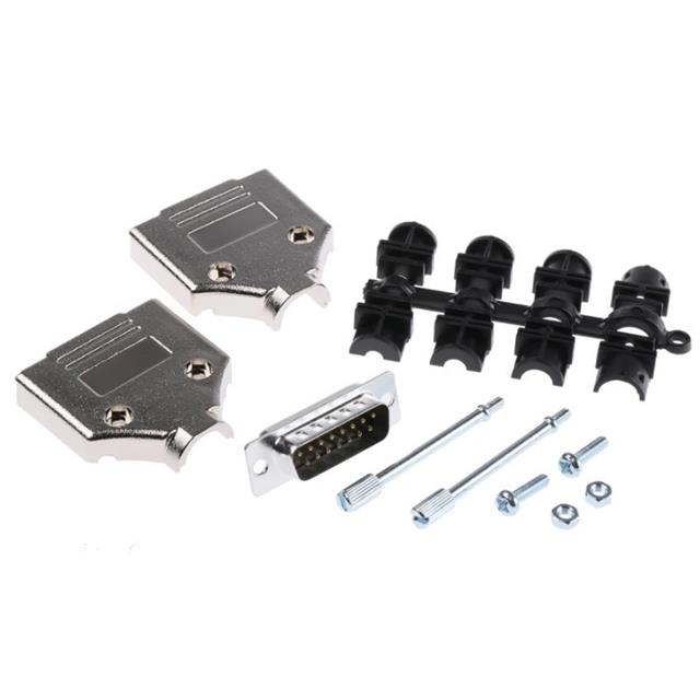 15 WAY D-SUB HOOD METPLAS TOP EN 15 WAY D-SUB HOOD METPLAS TOP EN