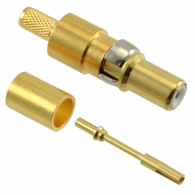 CONN D-SUB PIN COAX CRIMP GOLD