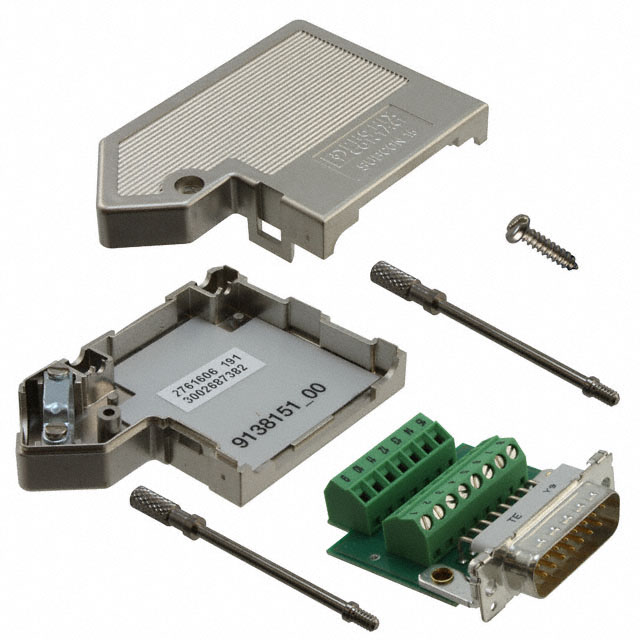 CONN D-SUB PLUG 15POS TERM BLK CONN D-SUB PLUG 15POS TERM BLK