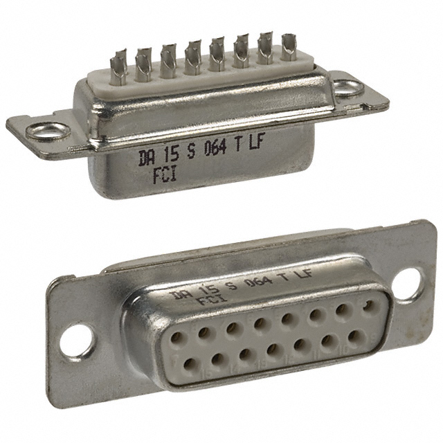 CONN D-SUB RCPT 15POS SOLDER CUP