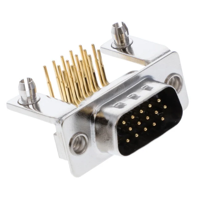 CONN D-SUB HD PLG 15POS R/A SLDR CONN D-SUB HD PLG 15POS R/A SLDR