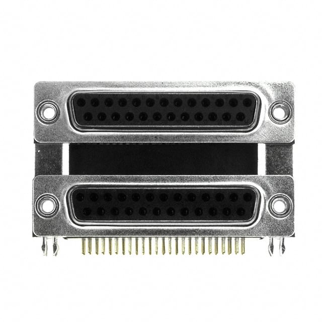 CONN D-SUB RCPT 25POS R/A SLDR