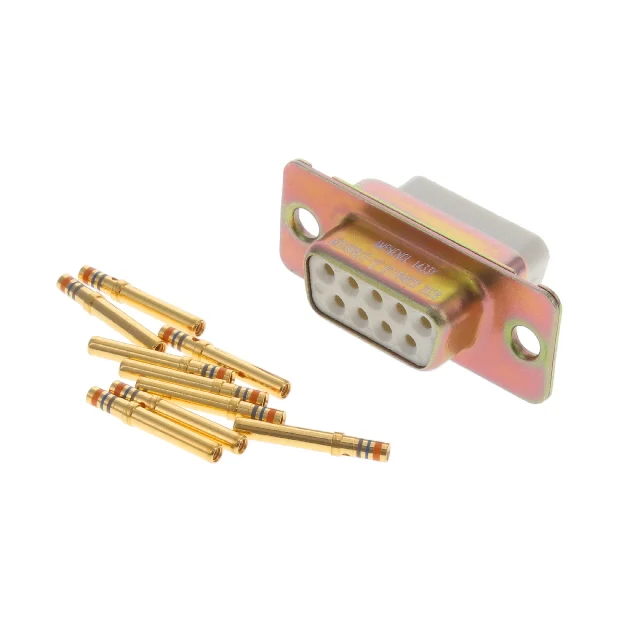 CONN D-SUB RCPT 9P PNL MNT CRIMP CONN D-SUB RCPT 9P PNL MNT CRIMP