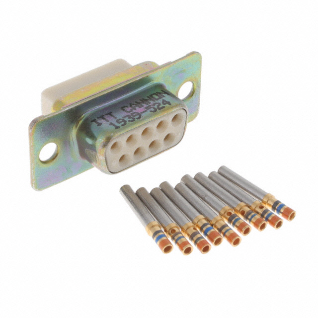 CONN D-SUB RCPT 9P PNL MNT CRIMP CONN D-SUB RCPT 9P PNL MNT CRIMP