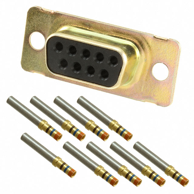 CONN D-SUB RCPT 9POS CRIMP CONN D-SUB RCPT 9POS CRIMP