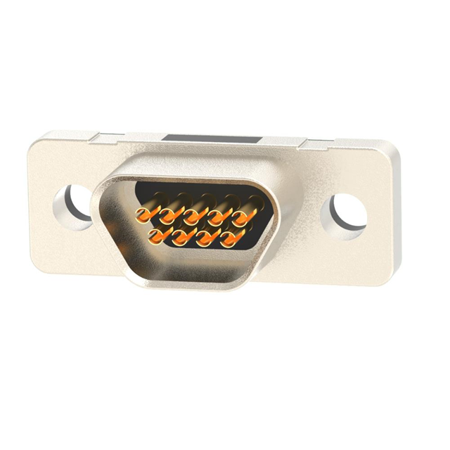 CONN MICRO-D RCPT 9POS PNL MNT