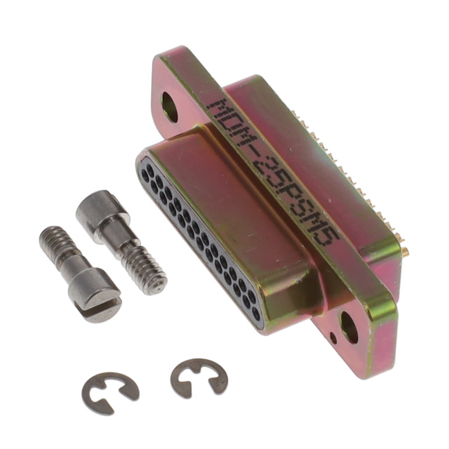 CONN MICRO-D PLUG 25POS PNL MNT