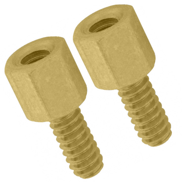 JACK SCREW HEX 4-40 1=2 SCREWS