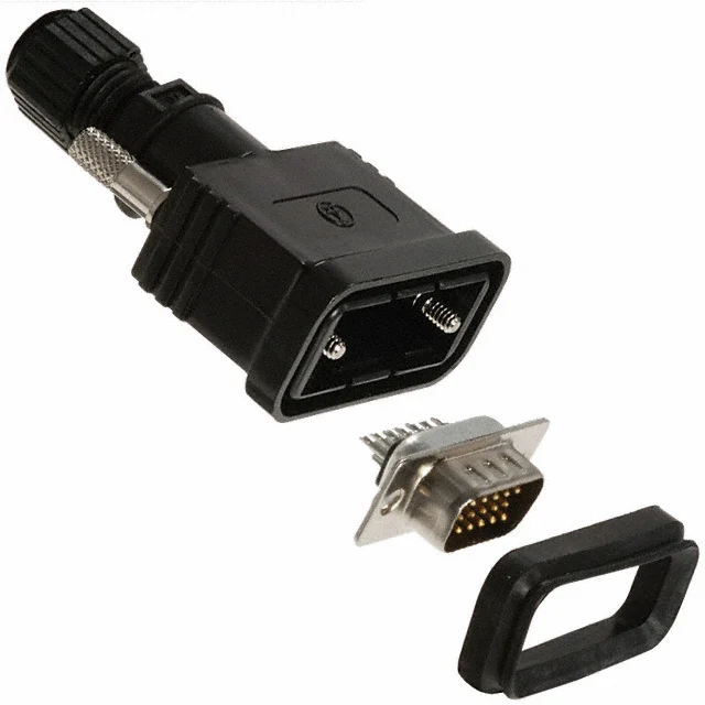 CONN D-SUB HD PLG 15POS SLDR CUP CONN D-SUB HD PLG 15POS SLDR CUP