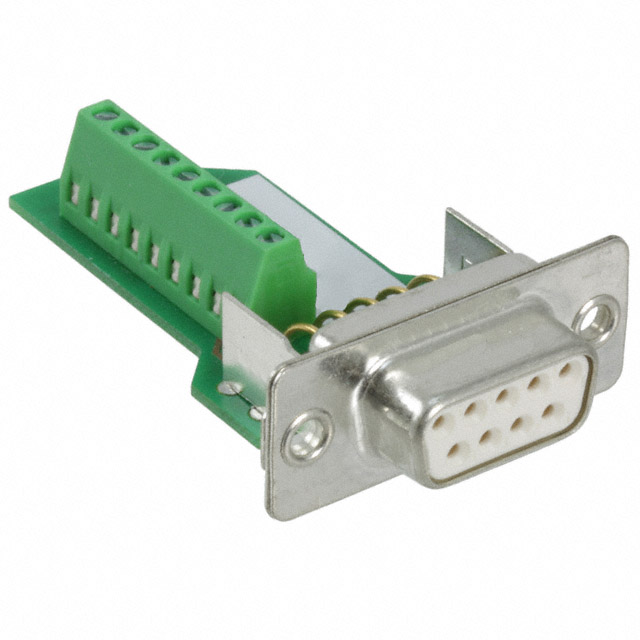 CONN D-SUB RCPT 9POS TERM BLK CONN D-SUB RCPT 9POS TERM BLK