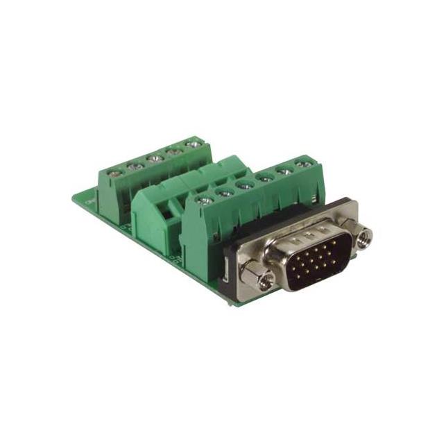 CONN D-SUB HD PLUG 15POS R/A CONN D-SUB HD PLUG 15POS R/A