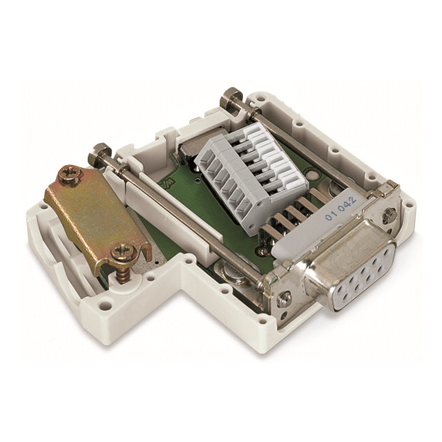 CONN D-SUB RCPT 9POS TERM BLK