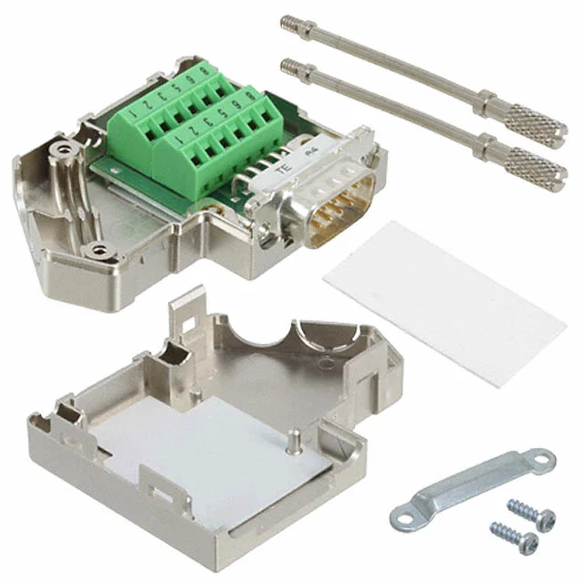 CONN D-SUB PLG 9P TERMINAL BLOCK