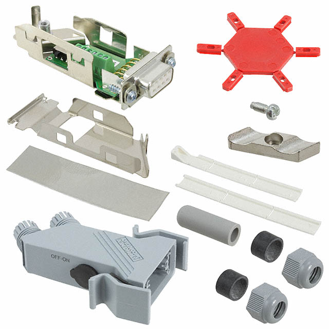 CONN D-SUB RCPT 9POS TERM BLK CONN D-SUB RCPT 9POS TERM BLK