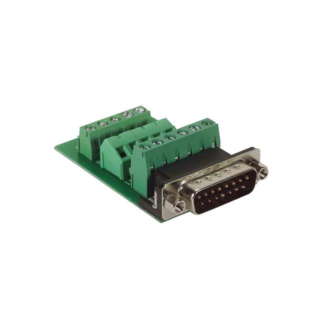 CONN D-SUB PLUG 15POS R/A