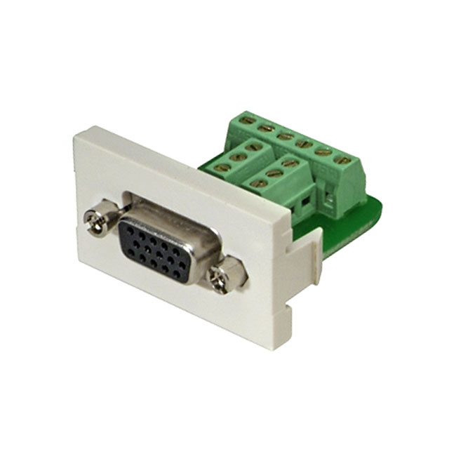 CONN D-SUB HD RCPT 15POS PNL MNT