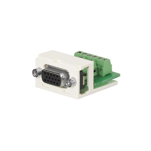 CONN D-SUB HD RCPT 15POS R/A