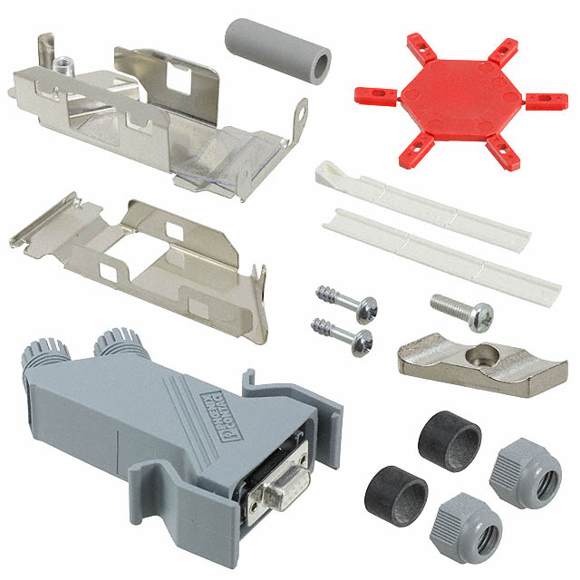 CONN D-SUB RCPT 9POS TERM BLK