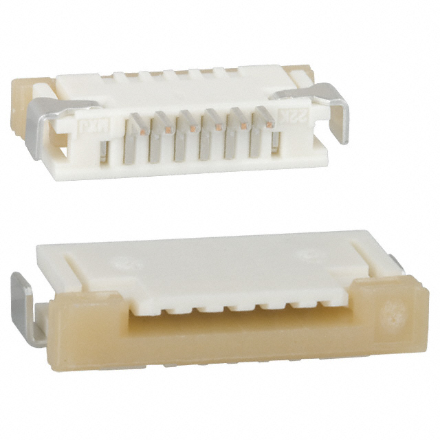 CONN FFC FPC TOP 6POS 1MM R/A