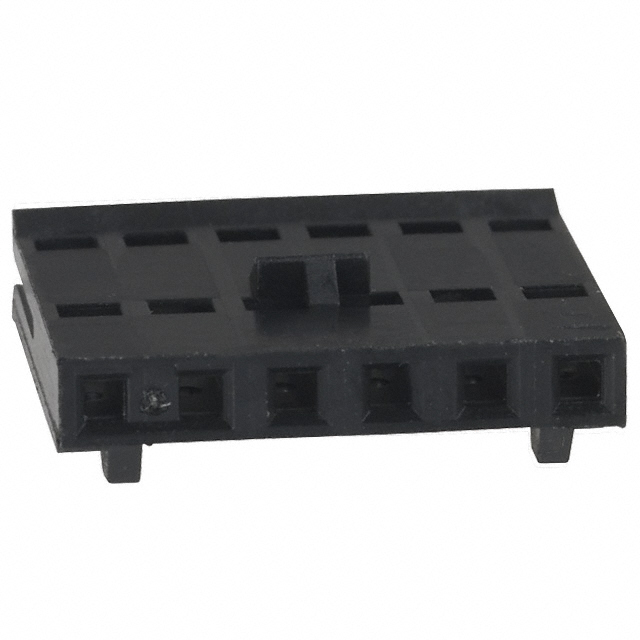 CONN FFC RCPT HSG 6POS 2.54MM