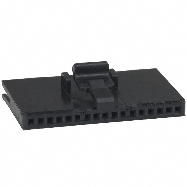 CONN FFC RCPT HSG 17POS 1.27MM