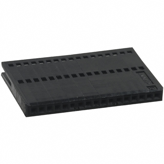 CONN FFC RCPT HSG 17POS 1.27MM