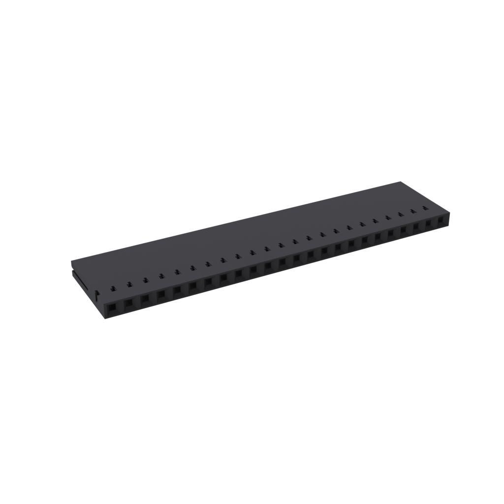 CONN FFC RCPT HSG 24POS 2.54MM