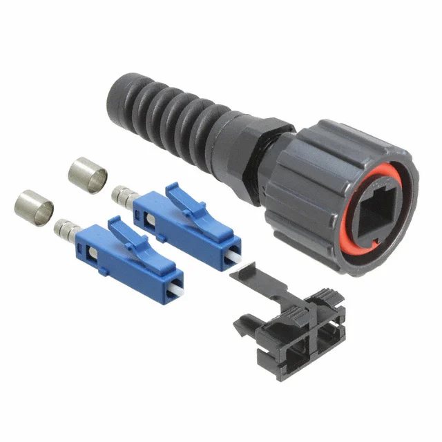 CONN FIBER LC PLUG DUPLX CONN FIBER LC PLUG DUPLX