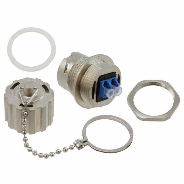 CONN COUPLER RCPT LC-LC DUPLEX CONN COUPLER RCPT LC-LC DUPLEX