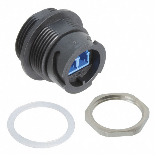 CONN COUPLER RCPT LC-LC DUPLEX