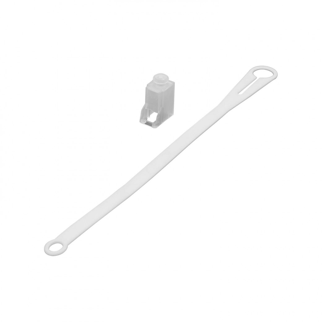 LC protective cap with ribbon