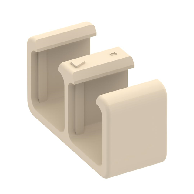 LC DUPLEX REMOVABLE CLIP BEIGE LC DUPLEX REMOVABLE CLIP BEIGE