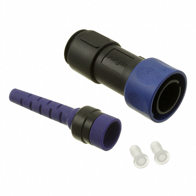 CONN FBR OPTIC PLUG HSG FOR LC