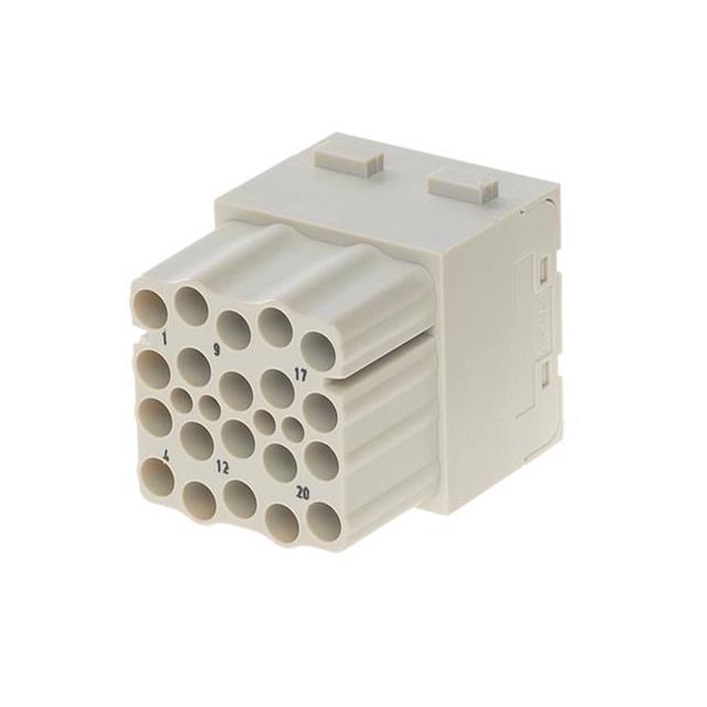 MODULE FEMALE 20POS CRIMP