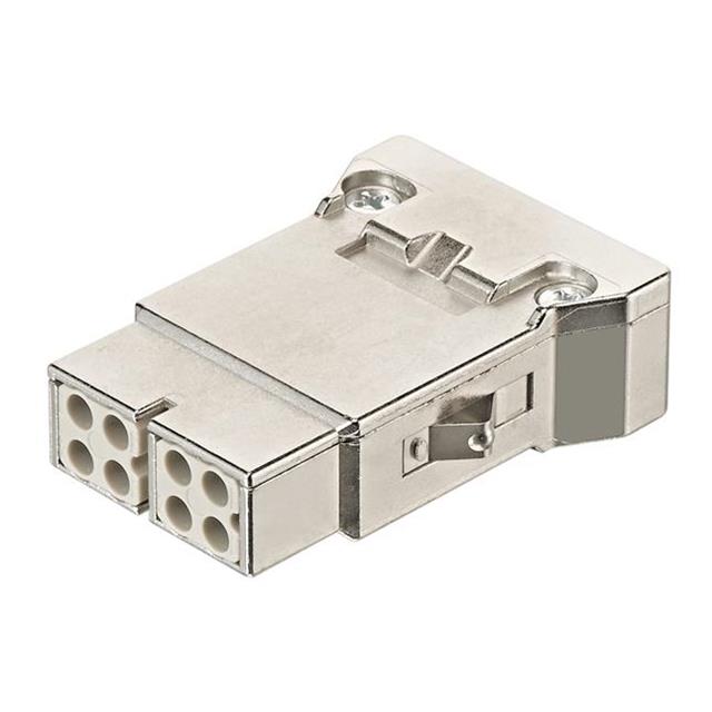 MODULE FEMALE 8POS (2X4) CRIMP