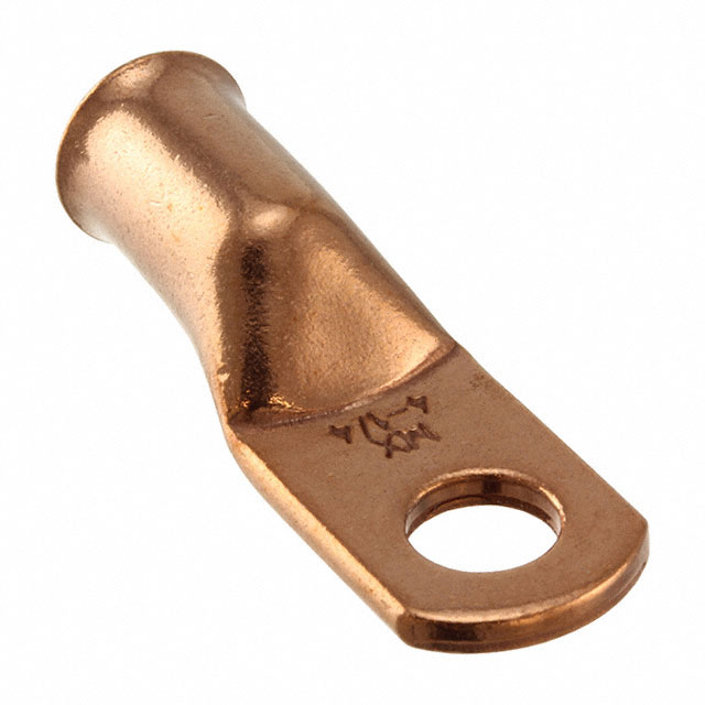 CONN RING FLAT 4AWG #1/4 CRIMP CONN RING FLAT 4AWG #1/4 CRIMP