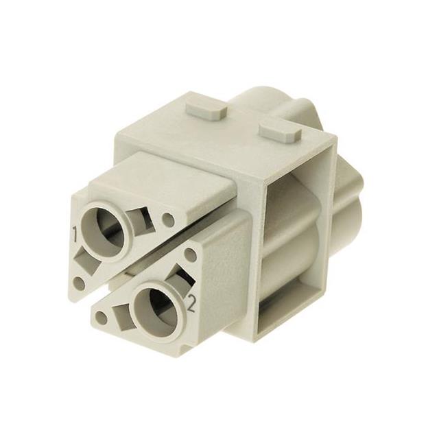 MODULE FEMALE 2POS CRIMP