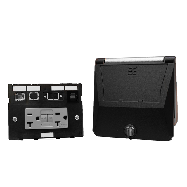 DOUBLE FRAME, KNOB LOCK, GFCI DO DOUBLE FRAME, KNOB LOCK, GFCI DO