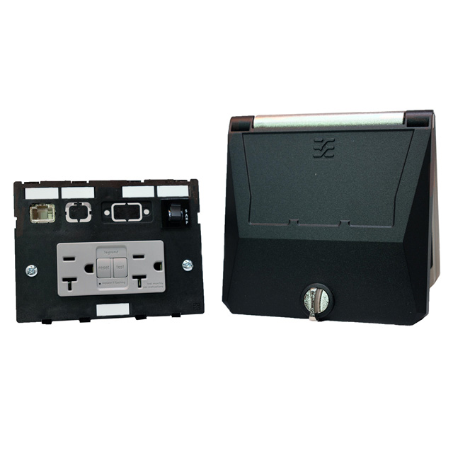 DOUBLE FRAME, KNOB LOCK, GFCI DO DOUBLE FRAME, KNOB LOCK, GFCI DO