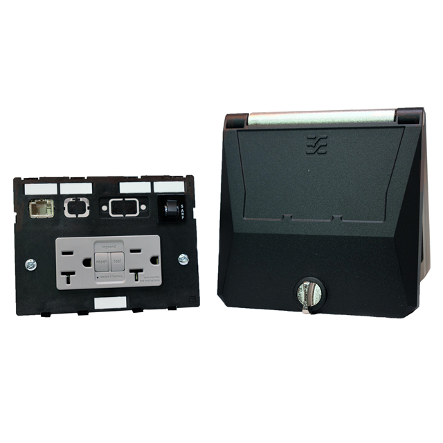 DOUBLE FRAME, KNOB LOCK, GFCI DO DOUBLE FRAME, KNOB LOCK, GFCI DO