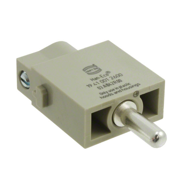 MODULE MALE 1POS SCREW