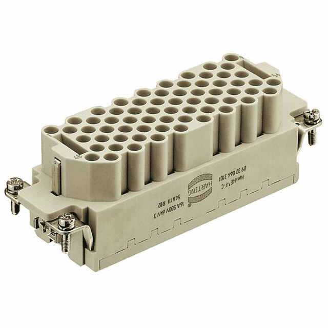 INSERT FEMALE 64POS+1GND CRIMP