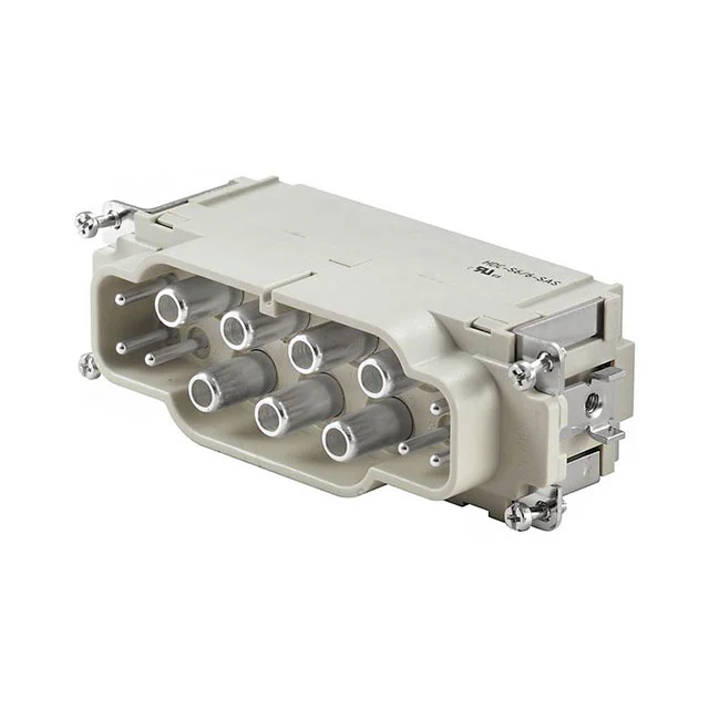 INSERT MALE 6+6POS+1GND SCREW